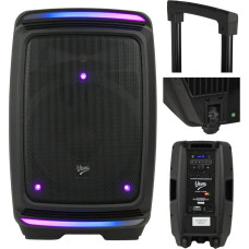 V-Tone OrionX 14 ACCU kolumna aktywna akumulatorowa czarna Bluetooth TWS USB AUX FM DSP