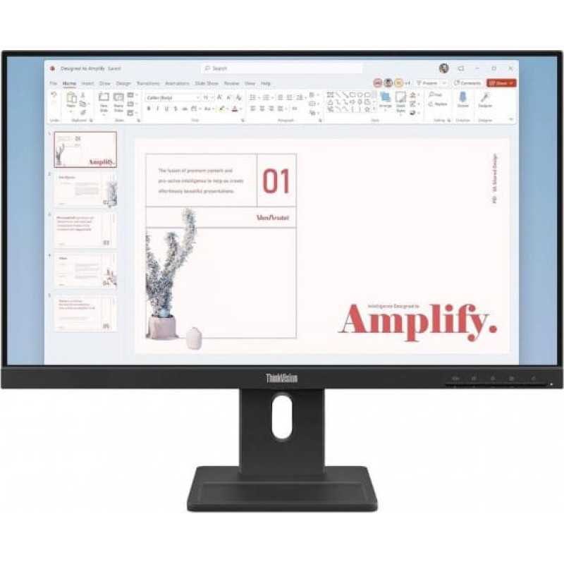 Lenovo ThinkVision E24-40 23.8inch 1920x1080 IPS 100Hz Speakers 2x2W Epeat Gold TCO10