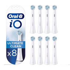 Oral-B Dantų šepetėlių antgaliai Oral-B iO Ultimate Cleaning white 8 vnt
