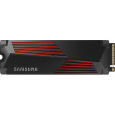 Samsung SSD|SAMSUNG|990 PRO with Heatsink|2TB|M.2|PCIE|NVMe|MLC|Write speed 6900 MBytes/sec|Read speed 7450 MBytes/sec|2.3mm|TBW 1200 TB|MTBF 1500000 hours|MZ-V9P2T0CW