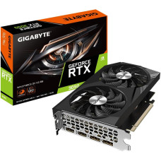 Gigabyte Graphics Card|GIGABYTE|NVIDIA GeForce RTX 3050|8 GB|GDDR6|128 bit|PCIE 4.0 16x|Memory 14000 MHz|2xHDMI|2xDisplayPort|GV-N3050WF2OCV2-8GD