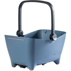 Basil Kosz na tylny bagażnik BASIL BUDDY dla zwierząt MIK + MIK Adapter Plate + MIK Carrier Plate, trwały higieniczny plastik, wyściółka, faded denim (NEW)