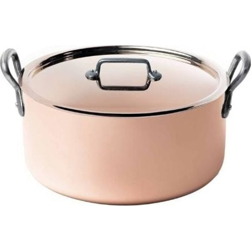 De Buyer Garnek z pokrywką Inocuivre Tradition 5.4l