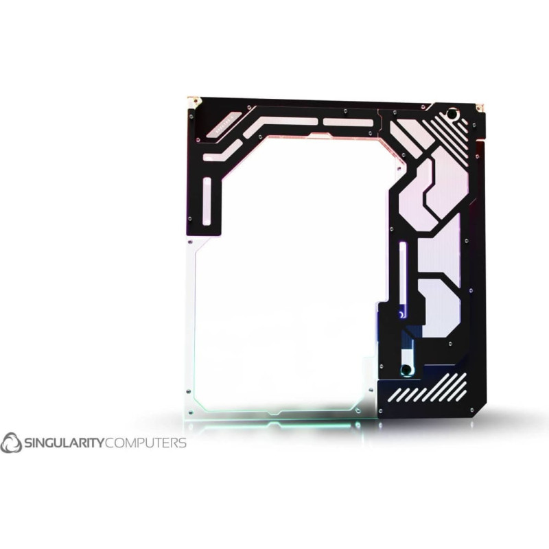 Singularity Singularity Computers Spectre 4 Aevum Dual Loop Side Panel Acrylic Clear/schwarz