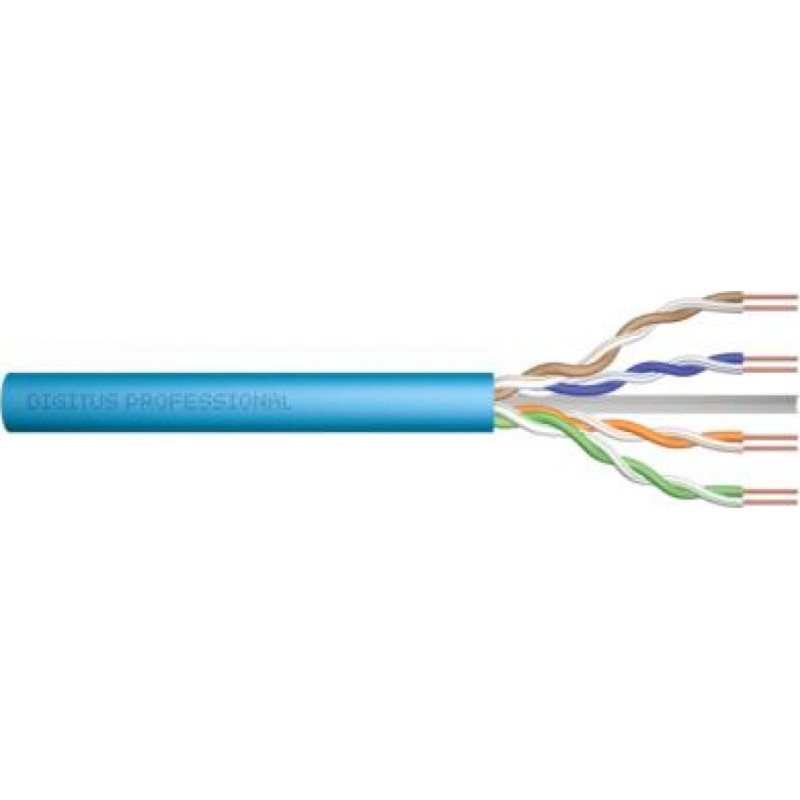 Digitus Assmann CAT 6A U-UTP INST CABLE 305 M/AWG 23 SIMPLEX LIGHT BLUE