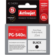 Activejet AC-540RX Ink cartridge (replacement for Canon PG-540XL; Premium; 25 ml; 700 pages, black)