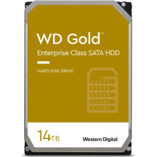 Western Digital HDD|WESTERN DIGITAL|Gold|14TB|SATA 3.0|512 MB|7200 rpm|3,5