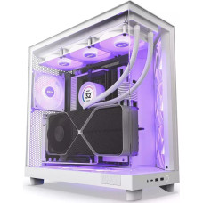 Nzxt PC Case H6 Flow RGB with window white