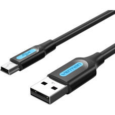 Vention USB 2.0 A to Mini-B cable Vention COMBH 2m Black PVC