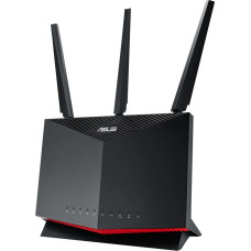 Asus AX5700 RT-AX86U PRO wireless router Gigabit Ethernet Dual-band (2.4 GHz / 5 GHz) 4G Black, Red