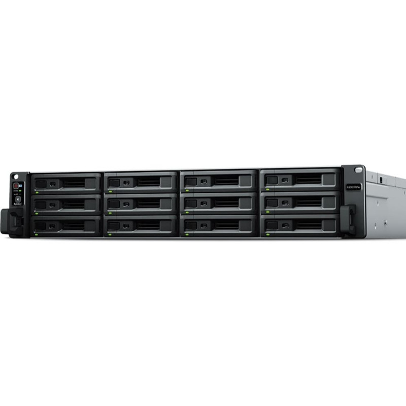 Synology RackStation RS3621RPXS NAS/storage server Rack (2U) Ethernet LAN Black D-1531