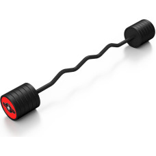 Marbo Sport Liektais stienis ar fiksēto svaru 1 gab. Barbell 50 kg - Marbo Sport