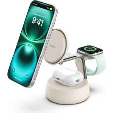 Belkin UltraCharge Pro 25W Qi2 mag.3-in-1 Ladest.ws. WIZ040kqSD