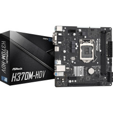 Asrock Płyta główna ASRock H370M-HDV