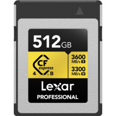 Lexar Karta Lexar Professional Gold CFexpress 512 GB  (LCXEXP4512G-RNENG)