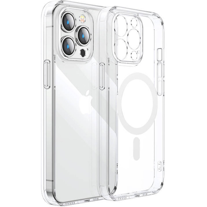 Joyroom JR-14D5 transparent magnetic case for iPhone 14, 10 + 4 pcs FOR FREE