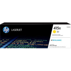 HP 415X High Yield Yellow LaserJet Toner Cartridge 6000 pages W2032X