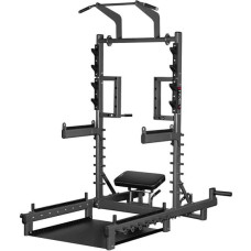 HMS SMP01 DAUDZFUNKCIONĀLAIS STATĪVS AR PLATFORMU SVARA CELŠANAI UN GŪŽU TRAUKSME KOMERCIJAS HMS