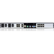 Aten Przełącznik Aten ALTUSEN KN1108VA 1L/1-Remote 8 Port Cat 5 KVM over IP SW. - KN1108VA-AX-G