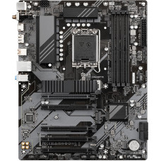 Gigabyte B760 DS3H AX Motherboard - Supports Intel Core 14th Gen CPUs, 8+2+1 Phases Digital VRM, up to 7600MHz DDR5 (OC), 2xPCIe 4.0 M.2, Wi-Fi 6E, 2.5GbE LAN, USB 3.2 Gen 2