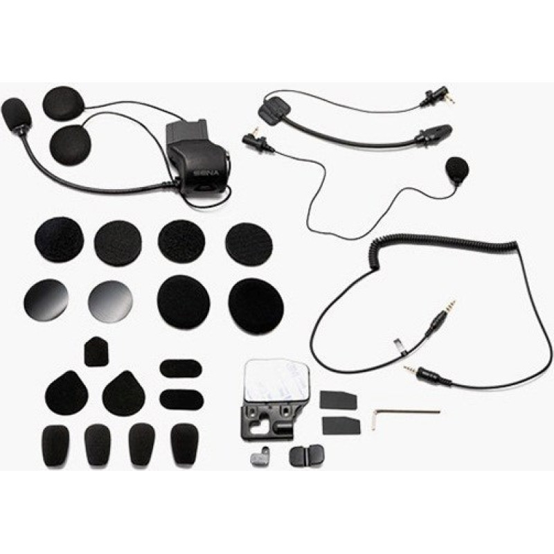 Sena SC-A0318 Universal helmet clip kit with speakers Black