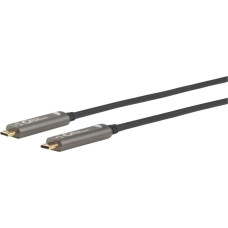 Microconnect Kabel USB MicroConnect USB-C - USB-C 20 m Czarny (USB3.1CC20OP)