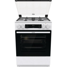 Gorenje GK6C4WF cooker Freestanding cooker Gas Black, White A