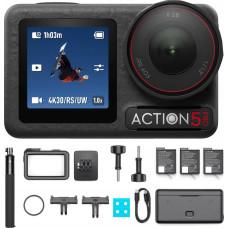 DJI Osmo Action 5 Pro Adventure Combo Action Camera 12 MPx 4k 120fps Black EU (CP.OS.00000350.01)
