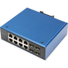 Digitus Switch Digitus DIGITUS Switch 8+4 -Port Gigabit Ethernet PoE