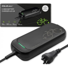 Qoltec Charger for ebike Bosch 36V 42V 2A Bosch plug