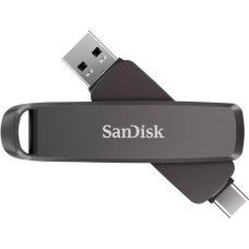 Sandisk SDDDE1-2T00-G46 pamięć USB 2 TB USB Type-A / USB Type-C 3.2 Gen 2 (3.1 Gen 2) Czarny