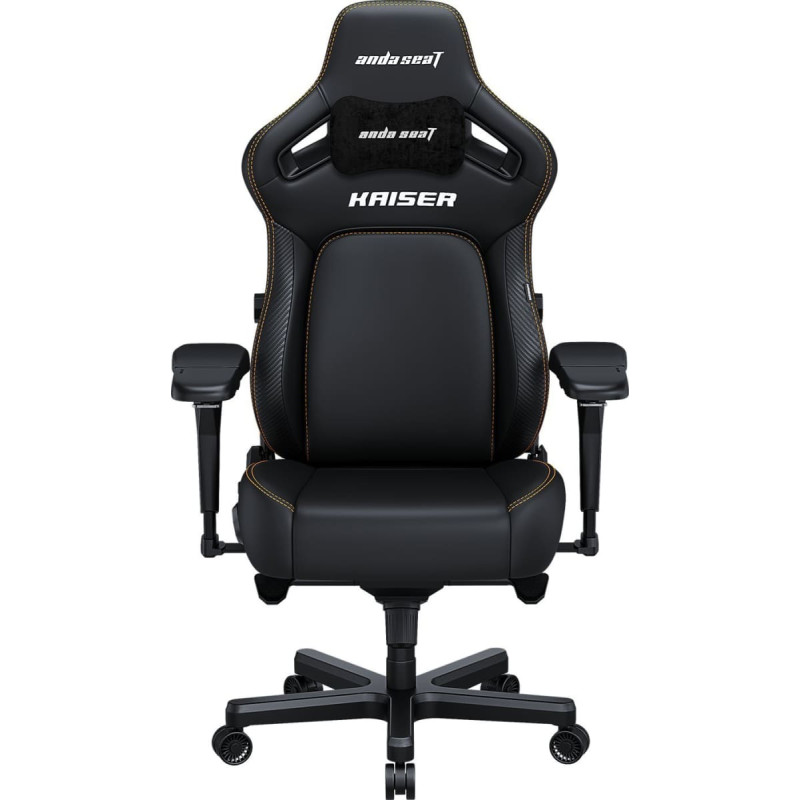 Anda Seat Fotel Anda Seat Kaiser 4 XL Skórzany Czarny