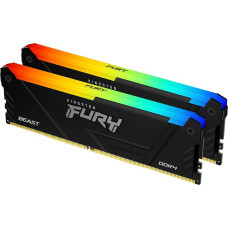 Kingston Fury Pamięć Kingston Fury Beast RGB, DDR4, 32 GB, 3600MHz, CL18 (KF436C18BB2AK2/32)