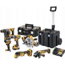 Dewalt Zestaw elektronarzędzi Dewalt 12-elementowy (DCK624P3T-QW)