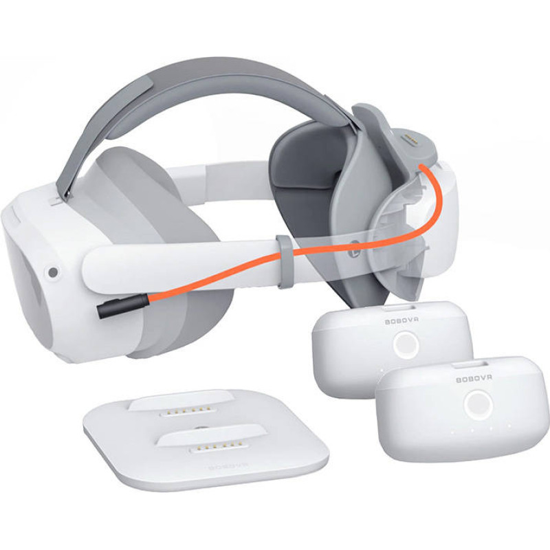 Bobovr Head strap with adjustment for VR Pico4 + 2x Battery