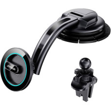 Joyroom JR-ZS366-W magnetic car cockpit/air vent holder (black) 10 + 4 pcs FOR FREE