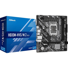 Asrock Płyta główna ASRock H610M-HVS/M.2 R2.0