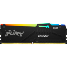 Kingston Fury Pamięć Kingston Fury Beast RGB, DDR5, 32 GB, 5200MHz, CL40 (KF552C40BBA-32)