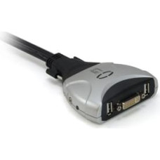 Levelone Przełącznik LevelOne 2-PORT USB DVI KVM SWITCH
