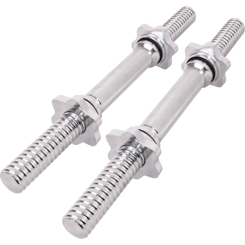 Marbo Sport Komplekts MWG2 | Stieņa stienis 198 cm + Ieliekšanas stienis 120 cm + 2 hanteļu stieņi 40 cm 30 mm - Marbo Sport