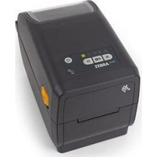 Zebra Thermal Transfer Printer (74M) ZD411; 203 dpi, USB, USB Host, Modular Connectivity Slot, BTLE5, (wersja europejska) and UK Cords, Swiss Font, EZPL