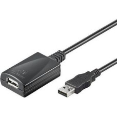 Goobay Kabel USB Goobay USB-A - USB-A 5 m Czarny (68876)