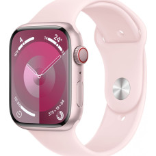 Apple Smartwatch Apple Watch 9 GPS + Cellular 45mm Pink Alu Sport M/L Różowy  (MRML3QP/A)