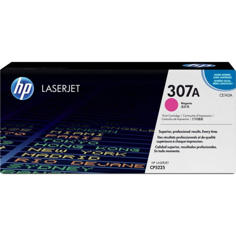 HP Toner HP 307A Magenta Oryginał  (CE743A)