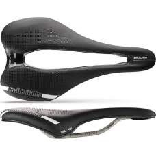 Selle Italia Siodło SELLE ITALIA SLR BOOST LADY SUPERFLOW S (id match - S3) ti 316 tube 7, fibra-tek, czarne (NEW)
