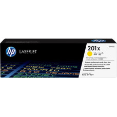 HP Toner HP 201X Yellow Oryginał  (CF402X)