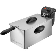 Clatronic FR 3586 Fryer 3 L Silver,Stainless steel Stand-alone 2000 W