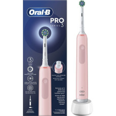 Oral-B Szczoteczka Oral-B Pro 3 CrossAction Pink Pink