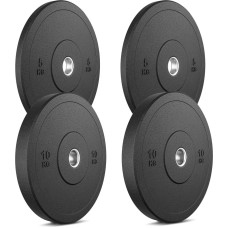Marbo Sport Cietgumijas svaru disku komplekts - MW-Bumper - 30 kg / 2 x 10 kg + 2 x 5 kg - Marbo Sport