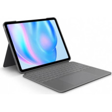 Logitech Case Combo Touch iPad Air 13 M2 UK Oxford Grey